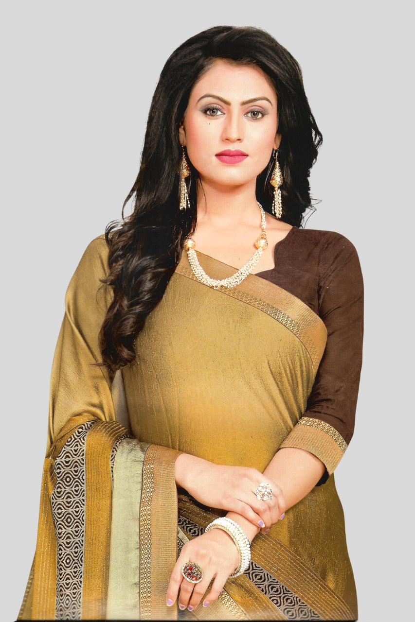 HERITAGE GEORGETTE SAREE FOR WOMEN, BEAUTIFUL DESIGNED COLORS, WITH BLOUSE, 8 BEAUTIFUL COLORS