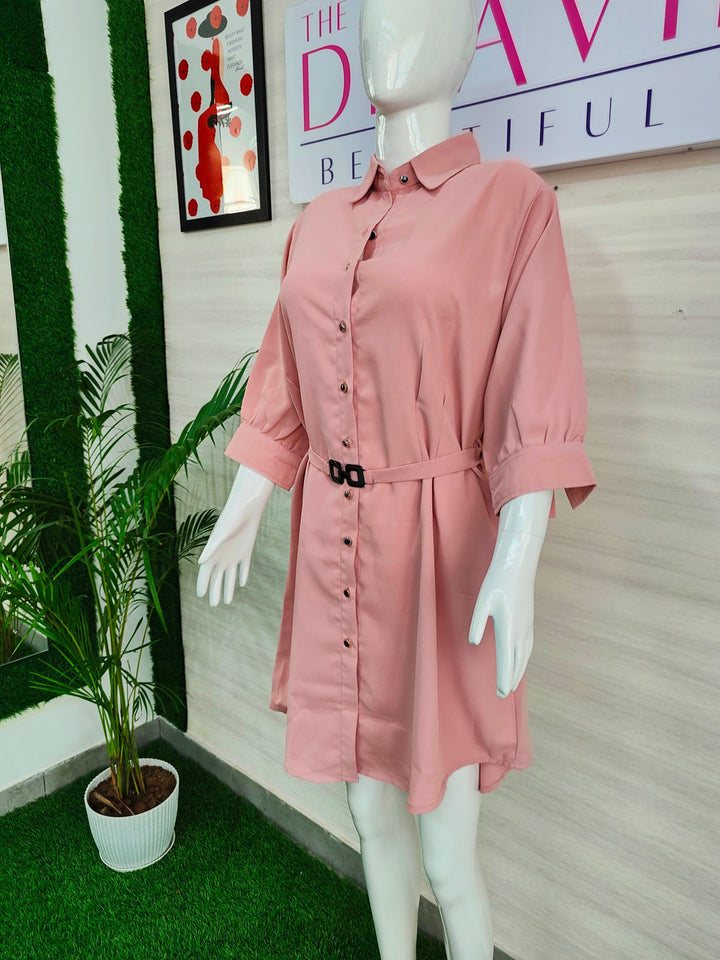 IMPORTED FABRIC SUPER COMFORTABLE  TUNIC DRESS FOR WOMEN - FREE SIZE (XL and XXL)