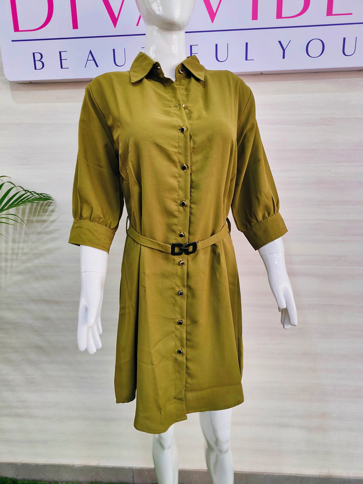 IMPORTED FABRIC SUPER COMFORTABLE  TUNIC DRESS FOR WOMEN - FREE SIZE (XL and XXL)